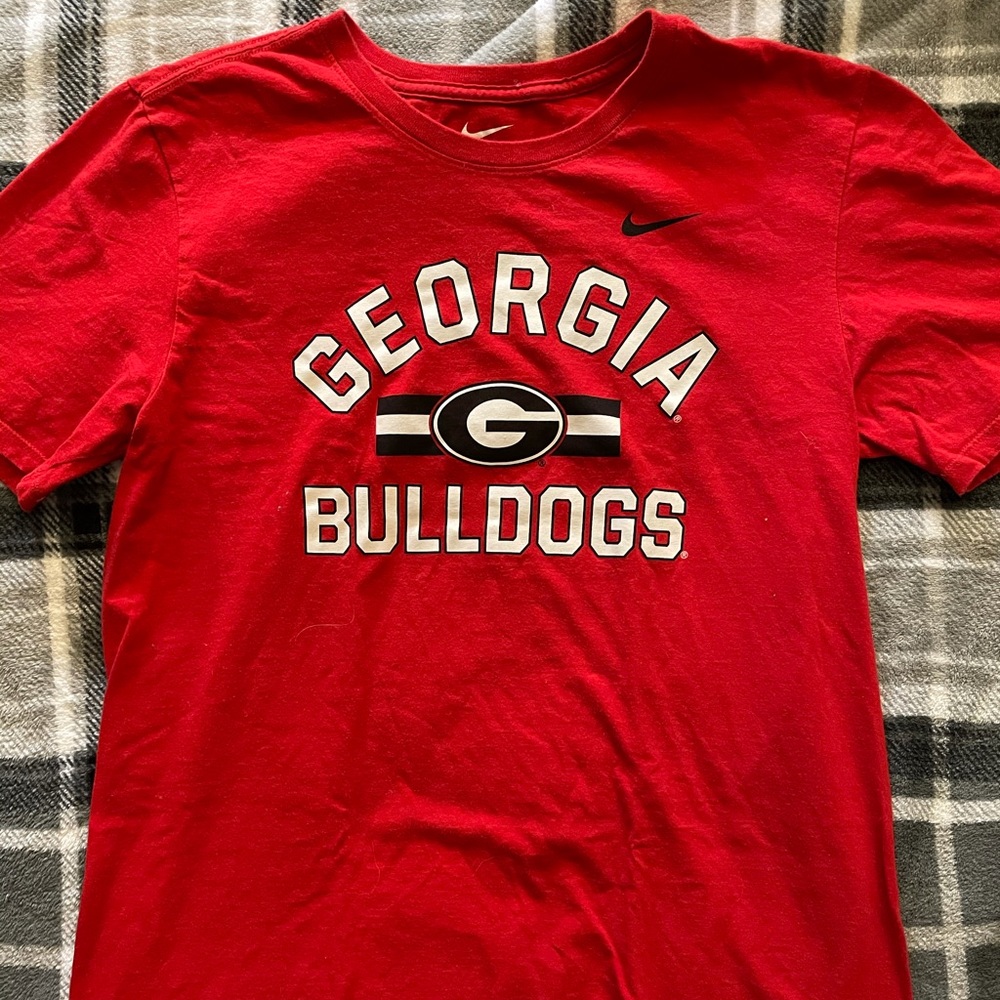 Georgia Bulldogs Athletic Cut Nike T-Shirt